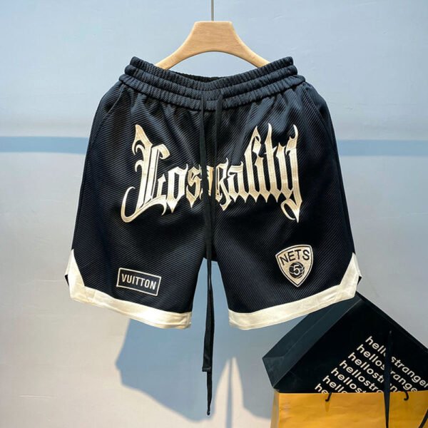 Custom Poly Basketball 5 Inch Men Shorts Hot Wholesale Training Gym Nets Custom Sublimation Mesh Shorts