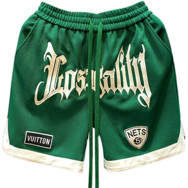 Custom Poly Basketball 5 Inch Men Shorts Hot Wholesale Training Gym Nets Custom Sublimation Mesh Shorts